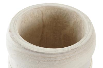 Grondlegger DKD Home Decor Bruin Natuurlijk Vierkant Boho 15 x 15 x 20 cm