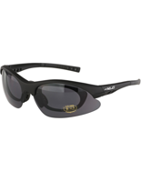 Zonnebril XLC SG-F01 Bahamas Zwart Rookkleurig Glazen - thumbnail