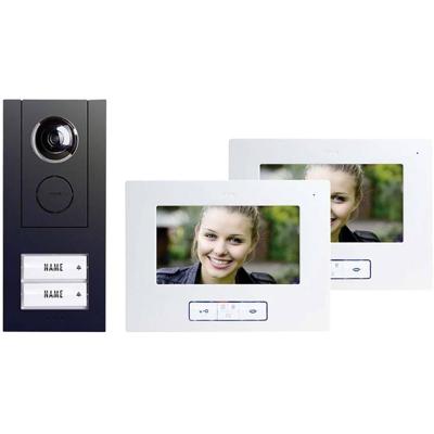 m-e modern-electronics Vistus VD ALU 6720 A Vistus Complete set voor Video-deurintercom Kabelgebonden Tweegezinswoning Antraciet m-e modern-electronics Vistus VD ALU 6720 A Vistus Complete set voor Video-deurintercom Kabelgebonden Tweegezinswoning Antraciet