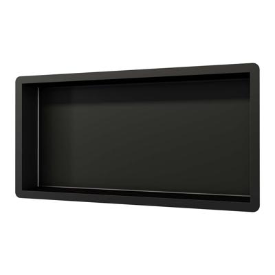 Inbouwnis Brauer Box Met Flens 30x60 cm Zwart Brauer Inbouwnis Brauer Box Met Flens 30x60 cm Zwart Brauer