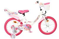 Volare unicorn kinderfiets - meisjes - 16 inch - wit - thumbnail