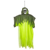 Decoratie groen skelet met licht - thumbnail