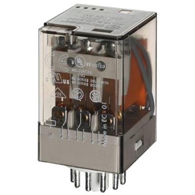 Finder 60.13.8.400.0040 Steekrelais 400 V/AC 10 A 3x wisselcontact 1 stuk(s) Finder 60.13.8.400.0040 Steekrelais 400 V/AC 10 A 3x wisselcontact 1 stuk(s)