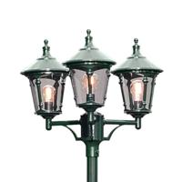 Buitenverlichting lantaarnpaal Virgo 54 cm 3-lichts groen 573-600 - thumbnail