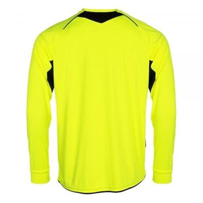 Stanno 429003 Bergamo Referee Shirt l.m. - Neon Yellow-Black - S Stanno 429003 Bergamo Referee Shirt l.m. - Neon Yellow-Black - S