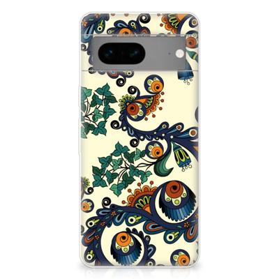 Siliconen Hoesje Google Pixel 7 Barok Flower Siliconen Hoesje Google Pixel 7 Barok Flower