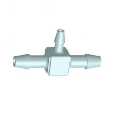 Europond PP T-Stuk Verloop 10x8x10mm - Corrosiebestendige Polypropyleen Koppeling