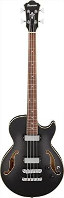 Ibanez AGB200 Artcore Black Flat semi-akoestische basgitaar