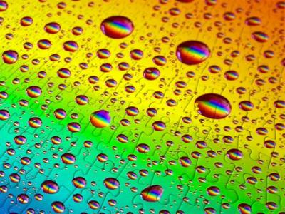 Rainbow Drops Puzzel 1000 Stukjes