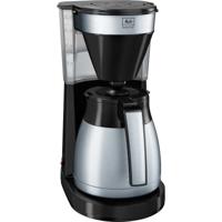 Melitta Easy II Top Therm Steel Koffiezetapparaat RVS/Zwart - thumbnail