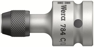 Wera 784 C 1/2" Adapter met snelwisselfunctie, 1/4 duim x 50 mm - 1 stuk(s) - 05042760001