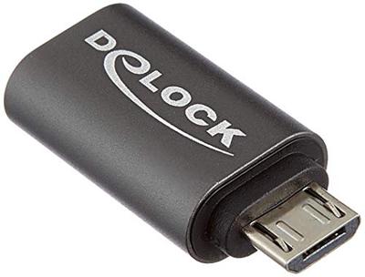 Delock USB 2.0 Adapter [1x Micro-USB 2.0 B stekker - 1x USB-C 3.1 bus] 65927