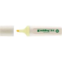 Markeerstift edding 24 eco 2-5mm pastel geel | 10 stuks - thumbnail