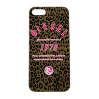 Diesel Klaphoes Leopard voor Apple iPhone 5 / 5S - thumbnail