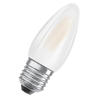 OSRAM HOMELIGHTING 4058075654457 LED-lamp Energielabel E (A - G) E27 Kaars 4 W = 40 W Neutraalwit (Ø x h) 35 mm x 35 mm 1 stuk(s)