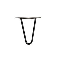 Stalen hairpin zwart hairpin ø 1,2 cm en hoogte 20 cm - thumbnail