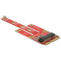 Delock 63384 Converter Mini PCIe > M.2 Key B-sleuf + Micro SIM-sleuf - thumbnail