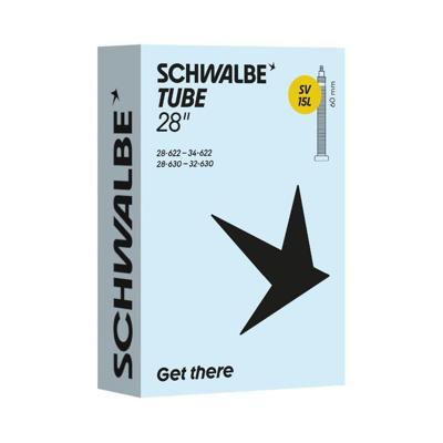 Schwalbe binnenband sv15l 28" 28/34-622/630 fv 60mm