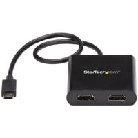 StarTech.com USB-C naar 2x HDMI multi-screen splitter - 2-poorts MST-hub (MSTCDP122HD) - thumbnail