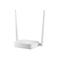 Tenda N301 WLAN-router voor aansluiting op de kabel-/DSL of glasvezelmodem (300 Mbit/s via WLAN, 3x LAN-poorten, WPS, voor 4K/HD Videostreaming & online games), wit - thumbnail