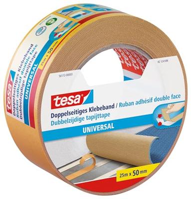 Tesa Dubbelzijdig plakband - 25m x 50mm