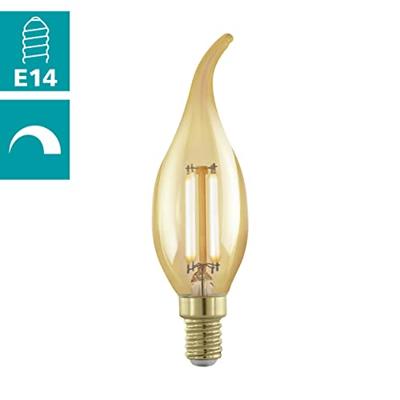 EGLO Ledlamp - kaars met tip - e14 - 320 lm - amber - 1700 k - dimbaar