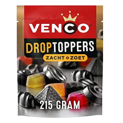 Venco - Droptoppers Zacht & Zoet - 10x 215g