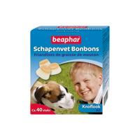 Beaphar Schapenvet bonbons met knoflook voor de hond 1 verpakking - thumbnail