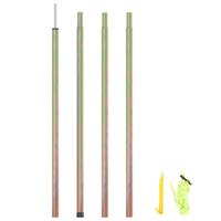VidaXL Zonneschermpalen 200 cm gegalvaniseerd staal - thumbnail