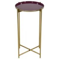 Marrakesh bijzettafel paars 30 cm - thumbnail