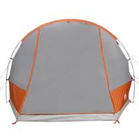 Autotent 2-persoons waterdicht grijs en oranje - thumbnail