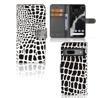 Google Pixel 7 | Telefoonhoesje | Met pasjeshouder | Slangenprint Google Pixel 7 | Telefoonhoesje | Met pasjeshouder | Slangenprint