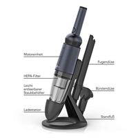Maxxmee Accu-handstofzuiger 11.1V - Zakloze draadloze stofzuiger - thumbnail