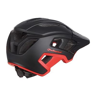 Polisport mountain pro fietshelm m 55-58cm zwart/rood Polisport mountain pro fietshelm m 55-58cm zwart/rood