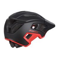 Polisport mountain pro fietshelm m 55-58cm zwart/rood - thumbnail