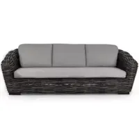 Loungebank Palm Bay 236 Black Wash Antraciet Grijs Bank Buiten Applebee - thumbnail