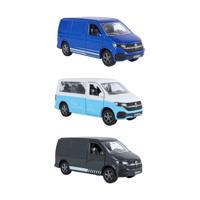 Kids Globe vw transporter die cast pb 3ass 13,5cm - thumbnail