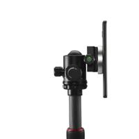 Hama Driepoot Mobiele Telefoonhouder Puck Magnetisch Universeel Zwart/Metallic - thumbnail