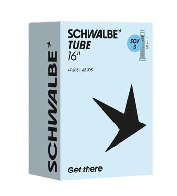 Schwalbe binnenband scv3 16" 47/62-305 40mm