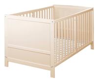 Omvormbaar babybedje - 70 x 140 cm - ROBA - EASY SLEEP - Natuurlijk hout - thumbnail