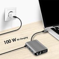LogiLink UA0410 USB-C dockingstation Geschikt voor merk (dockingstation): Universeel USB-C Power Delivery - thumbnail