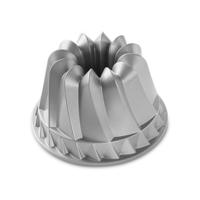 Nordic Ware Tulband / Bakvorm - Kugelhopf Bundt Zilver - Gietaluminium - ø 23 cm / 2.4 liter - thumbnail