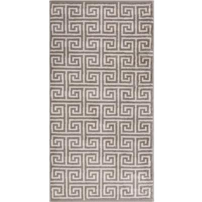 Cawö Cawo Noblesse Elegance Allover print Gastendoekje 30/50 graphit