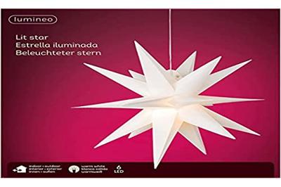 Kerstster Lumineo Wit