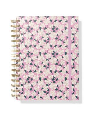 HEMA Notitieboek A5 gelinieerd bloemen (multi)