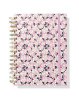 HEMA Collegeblok 4-in-1 A5 gelinieerd bloemen (multi) - thumbnail