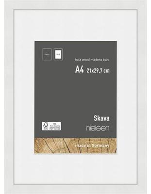 Nielsen Design Nielsen fotolijst 6321101 skava wit a4 21 x 29,7 cm