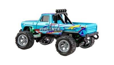 Amewi Brushed 1:64 RC auto Elektro Monstertruck Achterwielaandrijving RTR 2,4 GHz Incl. accu en laadkabel, Met lichteffect Amewi Brushed 1:64 RC auto Elektro Monstertruck Achterwielaandrijving RTR 2,4 GHz Incl. accu en laadkabel, Met lichteffect