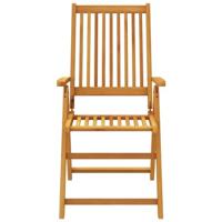 5-delige Eethoek massief acaciahout - thumbnail