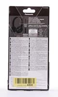 Panasonic RP-HF100ME On Ear koptelefoon Kabel Zwart Vouwbaar, Headset - thumbnail